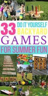 33 Awesome Diy Outdoor Games For Summer Fun Backyard Games Kids Summer Fun For Kids Backyard Games Diy