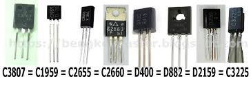 Karakteristik utama transistor horisontal yang perlu diperhatikan. Skema Transistor D313