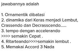 Membuat perbedaan adalah strategi yang paling sering dipakai media. Bagaimana Ciri Lagu Yang Lembut Brainly Co Id