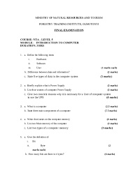 The time during which something exists or lasts were there for the duration of the. Doc Introduction To Computer Application C1 Ramadhani Mzee Academia Edu