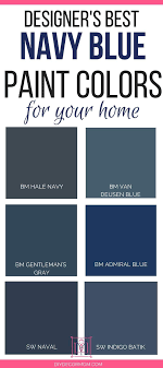 Here's another set of vintage and midcentury paint colors to add to our list — the hgtv home by sherwin williams 'vintage finds' paint color collection, available through lowe's. Sherwin Williams Navy Blue Paint Home Navy Paint Colors Navy Blue Paint Navy Blue Paint Colors