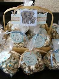 Popcorn With Chocolate Baby Shower Treats Baby Shower Snacks Sprinkle Baby Shower