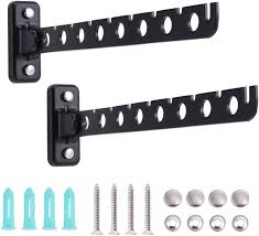 Buy Laundry Hanger Dryer Rack Folding Wall Mount Clothes Hanger Laundry Room Clothes Hanger Wall Mounted Clothes Hanger Black Wall Hangers For Clothes Stainless Steel Laundry Hangers Wall Mount 2 Pack Online