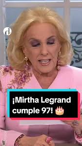 🎂 97 NO SON NADA 🎂 Mirtha Legrand cumple años y, aunque durante mucho  tiempo no le gustó hablar de su edad, en los últimos años "La Chiqui"  empezó a bromear con el tema en televisión. Mirá sus ...