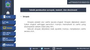Sinopsis adalah tulisan yang sangat berharga dan perlu bagi penulis, pembuat film, produser tv, penulis akademis. Dokumen Tahap Pra Produksi Produktif Ppt Download
