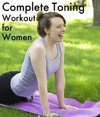 toning exercises for women plete