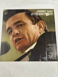 Vintage 1968 Johnny Cash LP At Folsom Prison Columbia Records