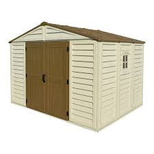 Duramax Gartenhaus Aus Kunststoff Woodbridge Plus 8 02m