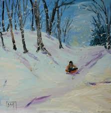39 Art Wallpapers For Free Wallpapers Com Painting Snow Winter Scenes Snow Scenes