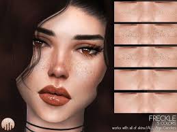 The Sims Resource Freckle Bh08 By Busra Tr Sims 4 Downloads Sims 4 The Sims 4 Skin Sims