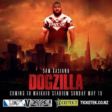 Creative Idea By The Nrl Bulldogs To Play On The New Godzilla Movie Sports Marketing Nrl Bulldogs Bulldog