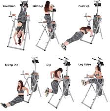 Conquer Inversion Table Power Tower Inversion Table No Equipment Workout Workout Machines