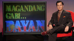 (born july 6, 1949), better known as noli de castro or kabayan noli de castro, is a filipino journalist, anchorman, and politician.he was elected to the senate of the philippines in 2001 after receiving the most votes of any senator in the 2001 election. Magandang Gabi Bayan 1988 Soundtrack Youtube