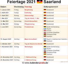 Alle feiertage 2021 im überblick. Feiertage Saarland 2021 2022 2023 Mit Druckvorlagen