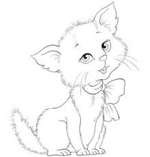 Check out all of our free animal coloring pages at allkidsnetwork.com. Kitten Coloring Pages Vector Images Over 900