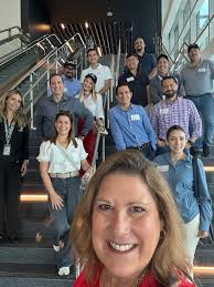 Pura Vida Procomer! The port's Ellen Kennedy and Kim Bertsch talked with  trade representatives from Costa Rican companies seeking to introduce food  and coffee products to cruise lines and their guests. The