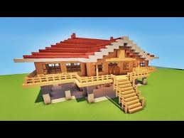 Maison De Plage De Luxe Facile A Faire Tuto Minecraft Youtube