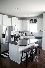 Black And White Farmhouse Kitchen Ideas Black And White Kitchen White Kitchen Decor Teal Kitchen Home Kitchens