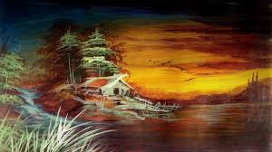 Sebagaimana yang terdapat pada lukisan satu ini. Lukis Sunset Sangat Sederhana Untuk Pemula Matahari Tenggelam Dan Sungai Youtube