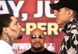 Barrios on davis saying he personally chose barrios as an opponent. Photos Gervonta Davis Mario Barrios Tense Face Off At Final Press Conference Boxing News