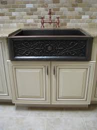copper apron front sink american