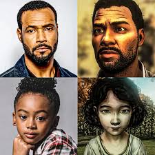 Telltale #TheWalkingDead Season 1 #fancast Isaiah Mustafa as #LeeEverett  Faithe Herman as #Clementine Chris Pine as #Kenny Émilie Dequenne as  #Katjaa Jeremy Maguire as #Duck Gillian Jacobs as #Lilly Vincent D'Onofrio  as #