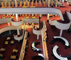 Lines and swirls. Toronto Reference Library : rtoronto