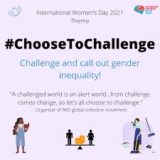 The campaign theme for international women's day 2021 is 'choose to challenge'. Infographics For International Women S Day 2021