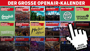 See open air gampel poster history here! Blickfestival Mit Blick In Den Festivalsommer Blick Ch