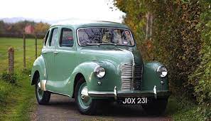 1948 Austin A40 First Car That I Can Remember My Dad Having Ours Was Grey Though Austin Cars Vintage Cars Classic Cars