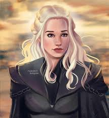 Pin By Feli Kempa On She Is Khaleesi She Is Queen Game Of Thrones Artwork Game Of Thrones Art Mother Of Dragons