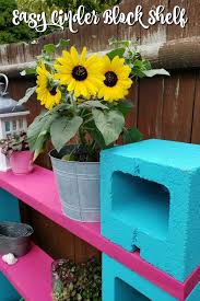 By heidi leave a comment ✓ this post may contain affiliate links*. Diy Outdoor Storage Cinder Block Shelves Juggling Act Mama