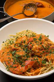 Spicy Lobster Pasta Recipe Recipe Lobster Pasta Lobster Pasta Recipe Recipes