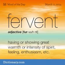Having Or Showing Great Warmth Or Intensity Of Spirit Feeling Enthusiasm Etc Old English Words Interesting English Words Unusual Words