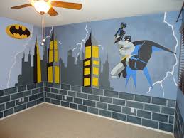 Pin By Eclectic Jen On Kids Min Decore Batman Room Batman Room Decor Boys Room Mural