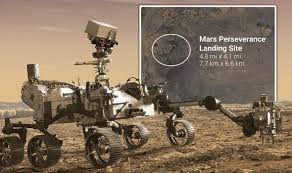 Perseverance's mast, with its main camera system, must be raised. Life On Mars Perseverance Will Land In Jezero Crater Where Alien Life May Have Once Lived Science News Express Co Uk