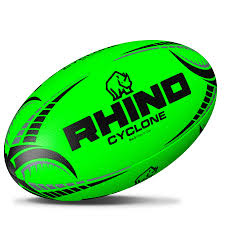The rugby world cup is a tournament held every four years and, like other sports, has its own official ball. Rhino Cyclone Practice Rugby Ball Fluo Green Size 4 Buy Online