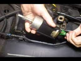 Kia fuel pump wiring wiring diagram general helper. Fuel Filter Replacement Old Youtube