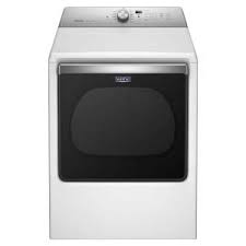 Amana 6 5 Cu Ft 240 Volt White Electric Vented Dryer With Wrinkle Prevent Option Ned4655ew The Home Depot Electric Dryers Maytag Gas Dryer