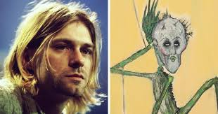 C $8.76 to c $68.48. Never Before Seen Kurt Cobain Paintings That Reveal New Dimensions Of His Personality Bored Panda