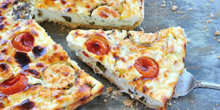 Quiche Aux Courgettes Chevre Et Tomates Cerise Recette Quiche Courgette Quiche Tomate Quiche Tomate Chevre