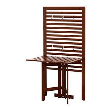 Applaro Panneau Mural Table Pliante Exter Teinte Brun 80x62x158 Cm Table Pliante Parement Mural Meuble Salle A Manger