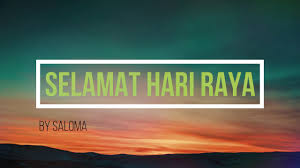 C g selamat aidil fitri f c kepada saudara serta saudari c f setahun hanya sekali c g c merayakan hari yang mulia ini c g di masa bulan remdan f c kita berpuasa hingga sebulan c f pabila. Saloma Selamat Hari Raya Lirik 2020 Youtube