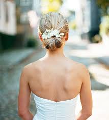 It will go beautifully with a simple silk dress with a deep plunging neckline and a low back. 20 Low Updo Hair Styles For Brides