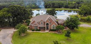 Equestrian Estate For Sale In Hunt County Texas Waterfront Custom Home On 35 Acres With 5 Acre Private Lake And Bar In 2020 Beautiful Patios Horse Property Property