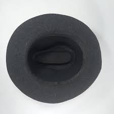 Buy SALECORLEONE 62cm Wool Cloth Fedora Hat Wide Brim Classic Jazz Retro  Boho Mobster Gangster Crown Dressy Formal Fashion Wide Large GRAY Online in  India