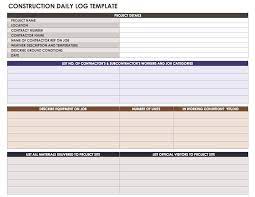 Daily job scheduling & allocation sheet sie zone workshop date. Construction Daily Reports Templates Tips Smartsheet