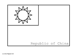 This coloring page belongs to these categories: Coloring Page Flag Taiwan Free Printable Coloring Pages Img 6312