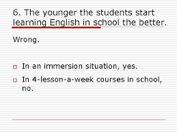 * *what is second language acquisition? It Aint Necessarily So Myths And Truths In