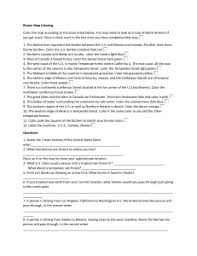 North america biome map coloring. North American Biomes Coloring Sheet
